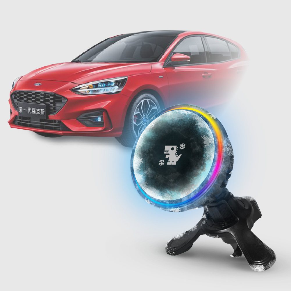 FORD FOCUS 系列｜XILLA黑鏡冰核智充手機架