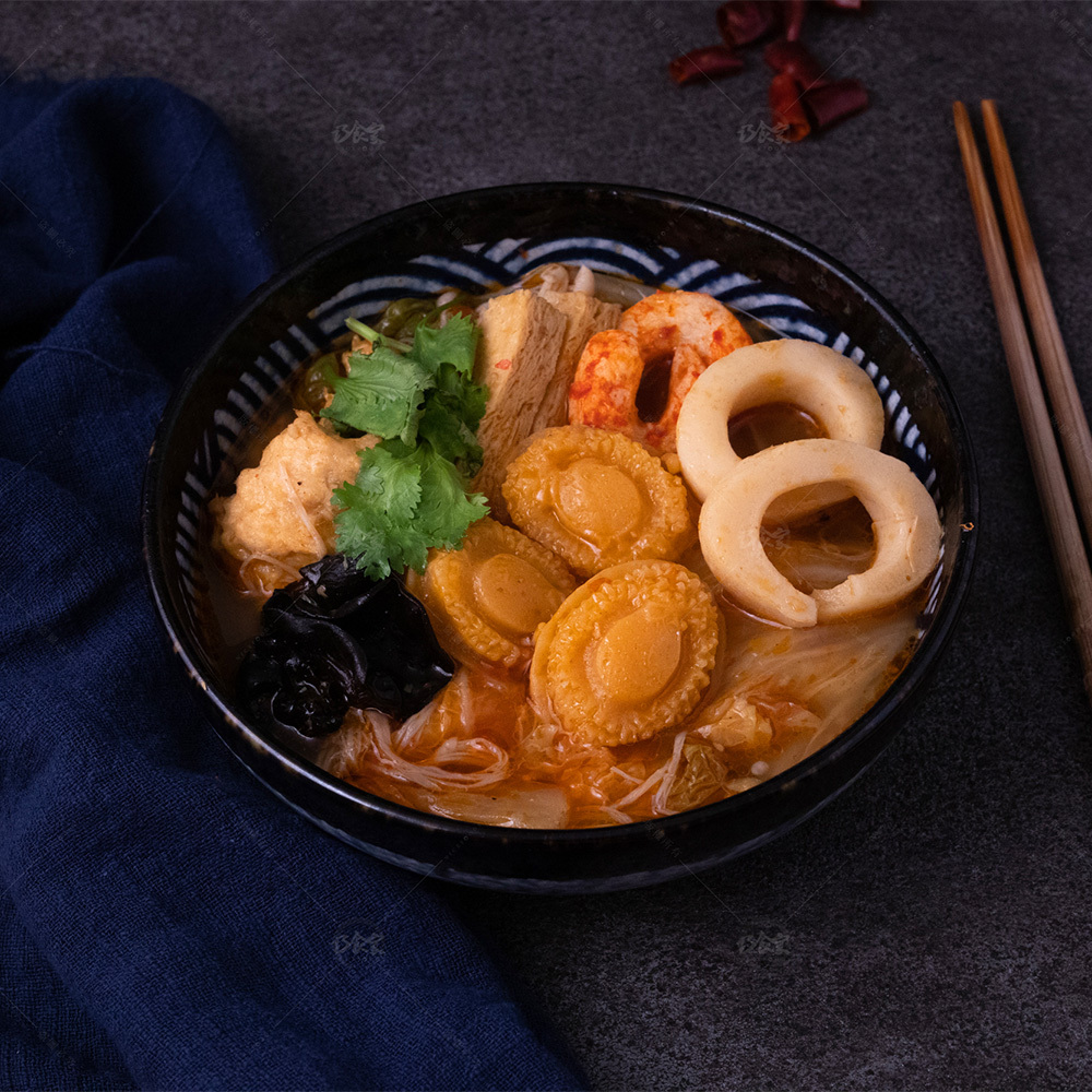 沙茶海鮮鍋(蛋奶素)