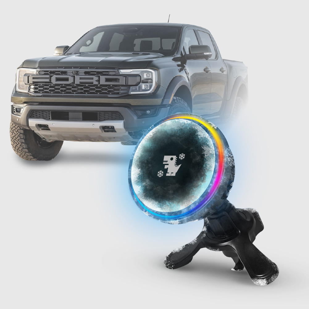 FORD RANGER RAPTOR 系列｜XILLA黑鏡冰核智充手機架