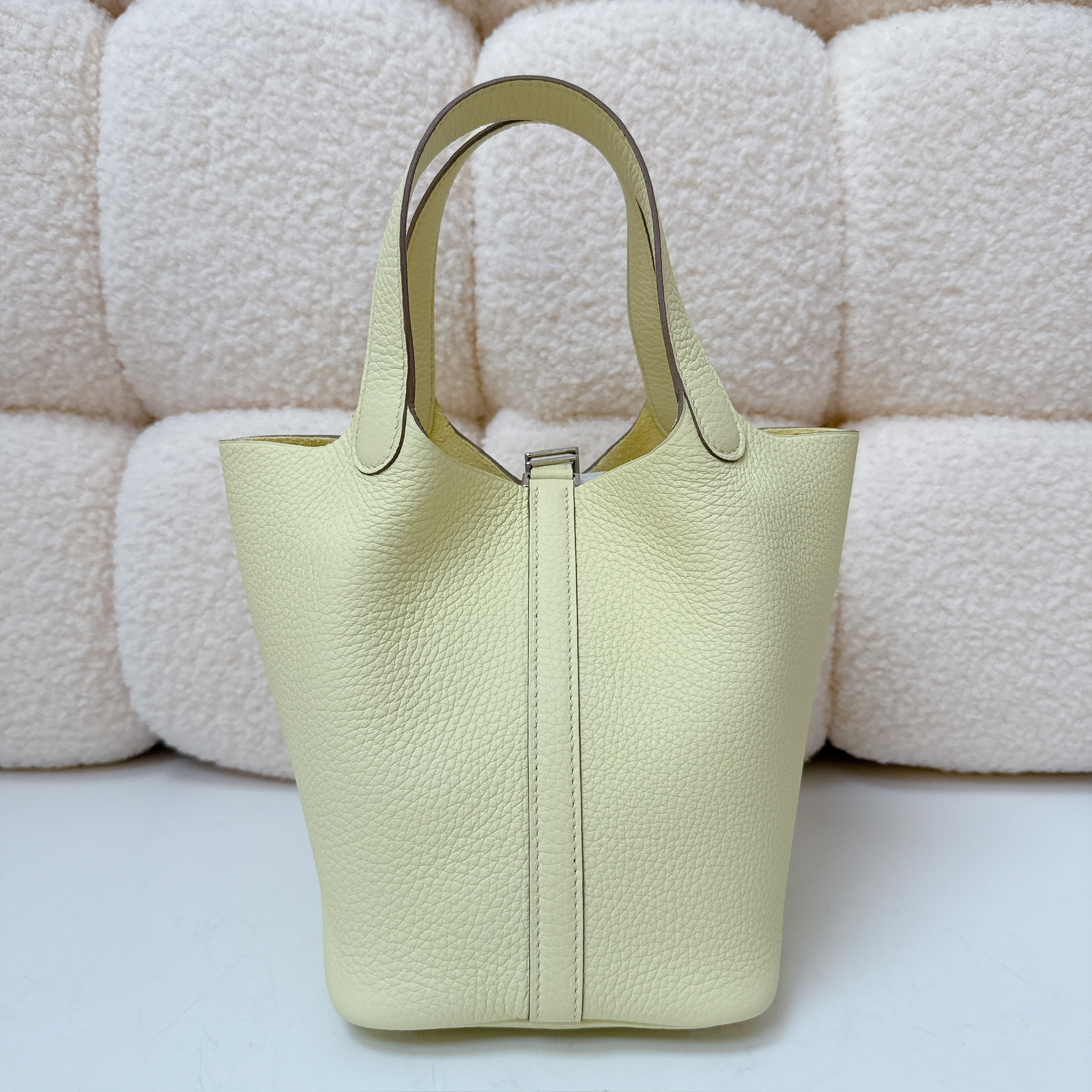 Hermes Picotin 18 - Jaune Milton / SHW