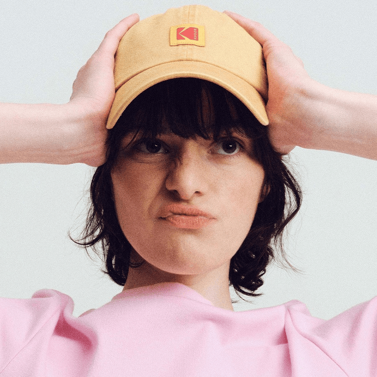 Kodak｜Relax Fit Square Logo Ball Cap [9 colors]