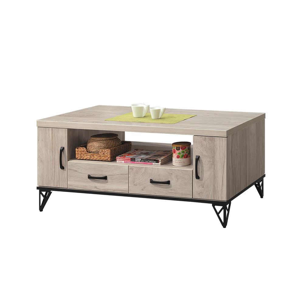 柏蒂家居-哈德克4尺大茶几