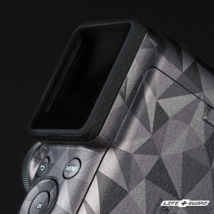 LIFE+GUARD 稜鏡鈦PMIT貼膜質感特寫，適用 FUJIFILM instax mini Evo Cinema｜LIFE+GUARD