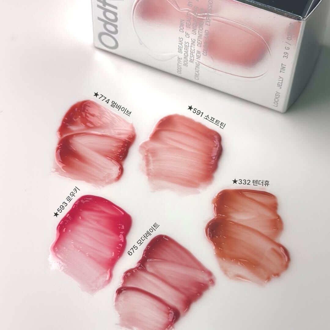 oddtype LOCKYS 果凍水感唇釉 | 果凍光澤 X 持久持色 X 水潤純釉