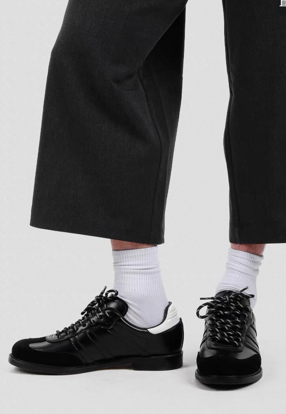 HANQIA 百搭 牛皮拼接 #德訓鞋