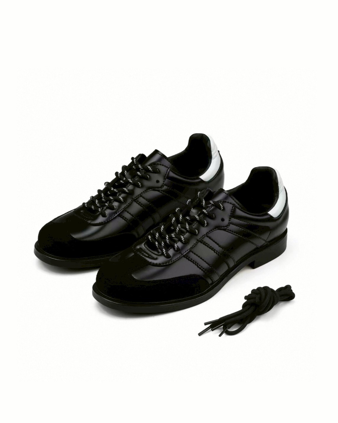 HANQIA 百搭 牛皮拼接 #德訓鞋