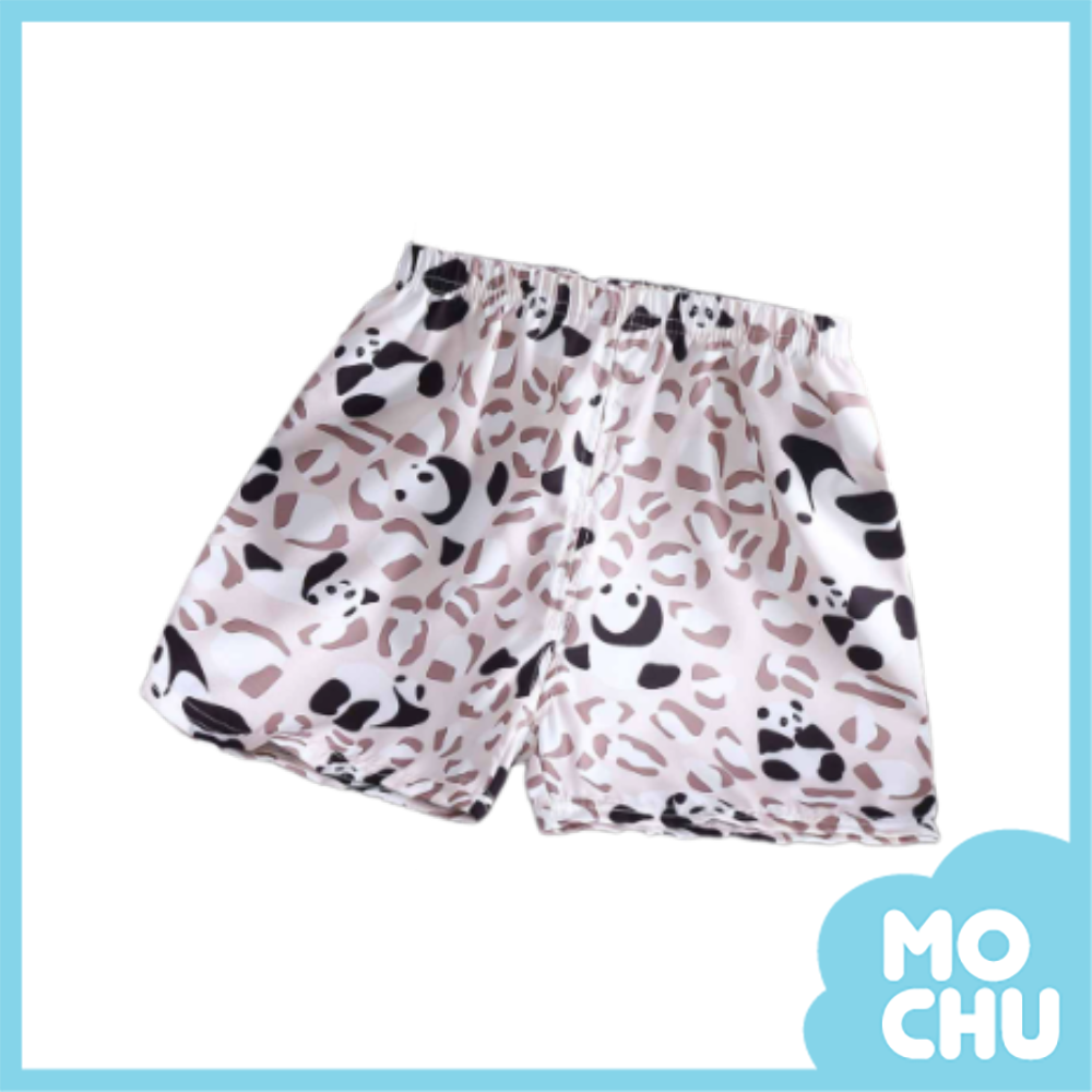 薄款休閑短褲-熊貓