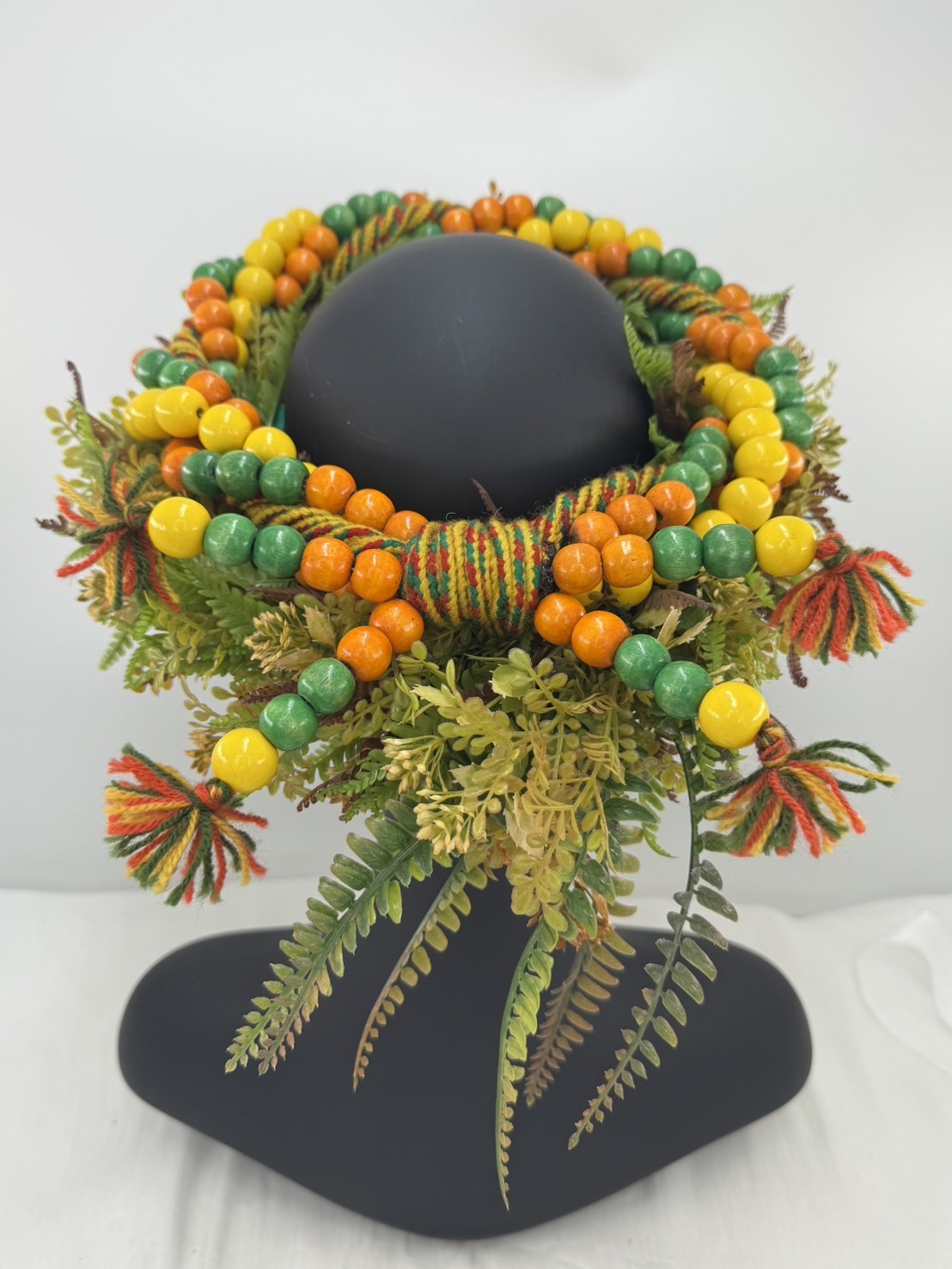 W-No.43木珠花環58cm