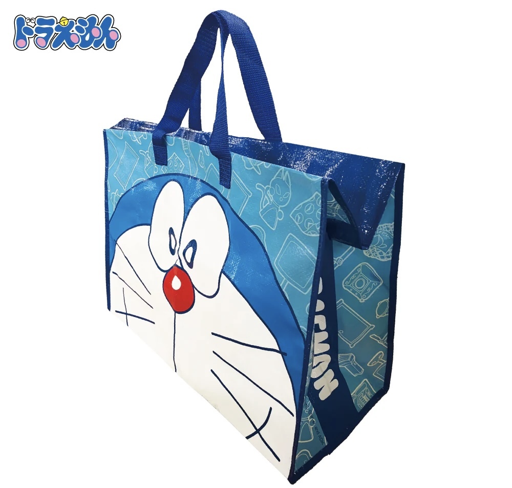 JP 多啦A夢大頭版尼龍購物袋 大 9999