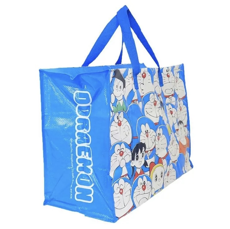 JP 多啦A夢密集式尼龍購物袋 大 0001
