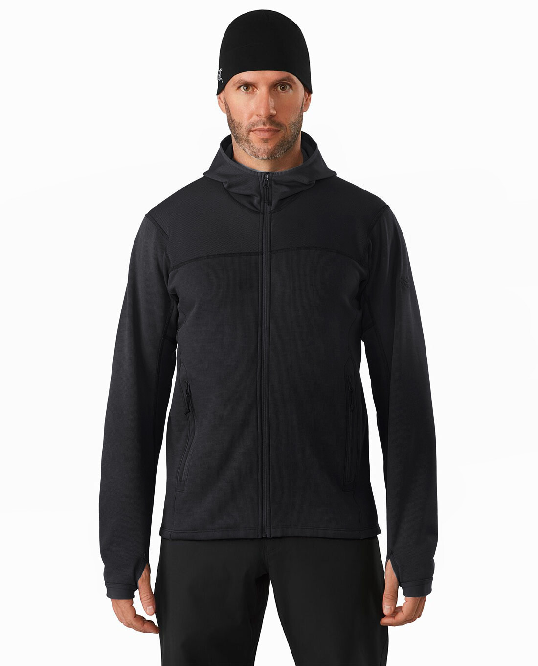 Arcteryx Naga Hoody Full Zip (Gen2.1) Black