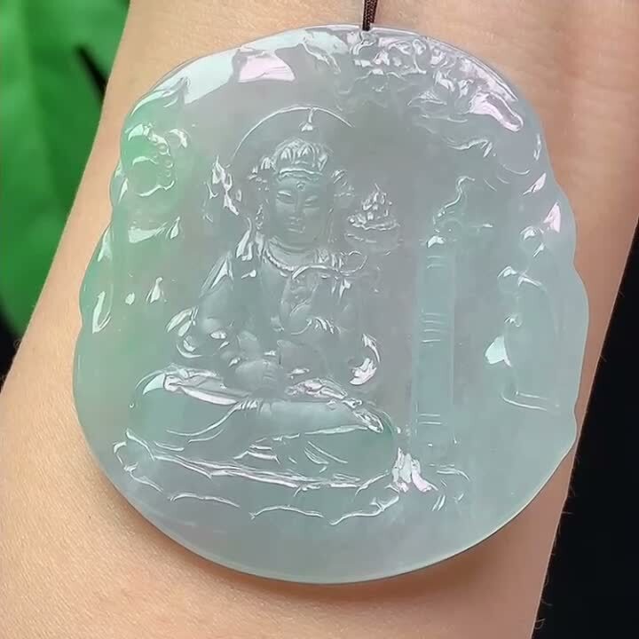 29321 翡翠冰種虛空藏菩薩