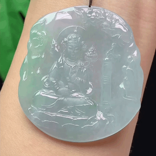 29321 翡翠冰種虛空藏菩薩