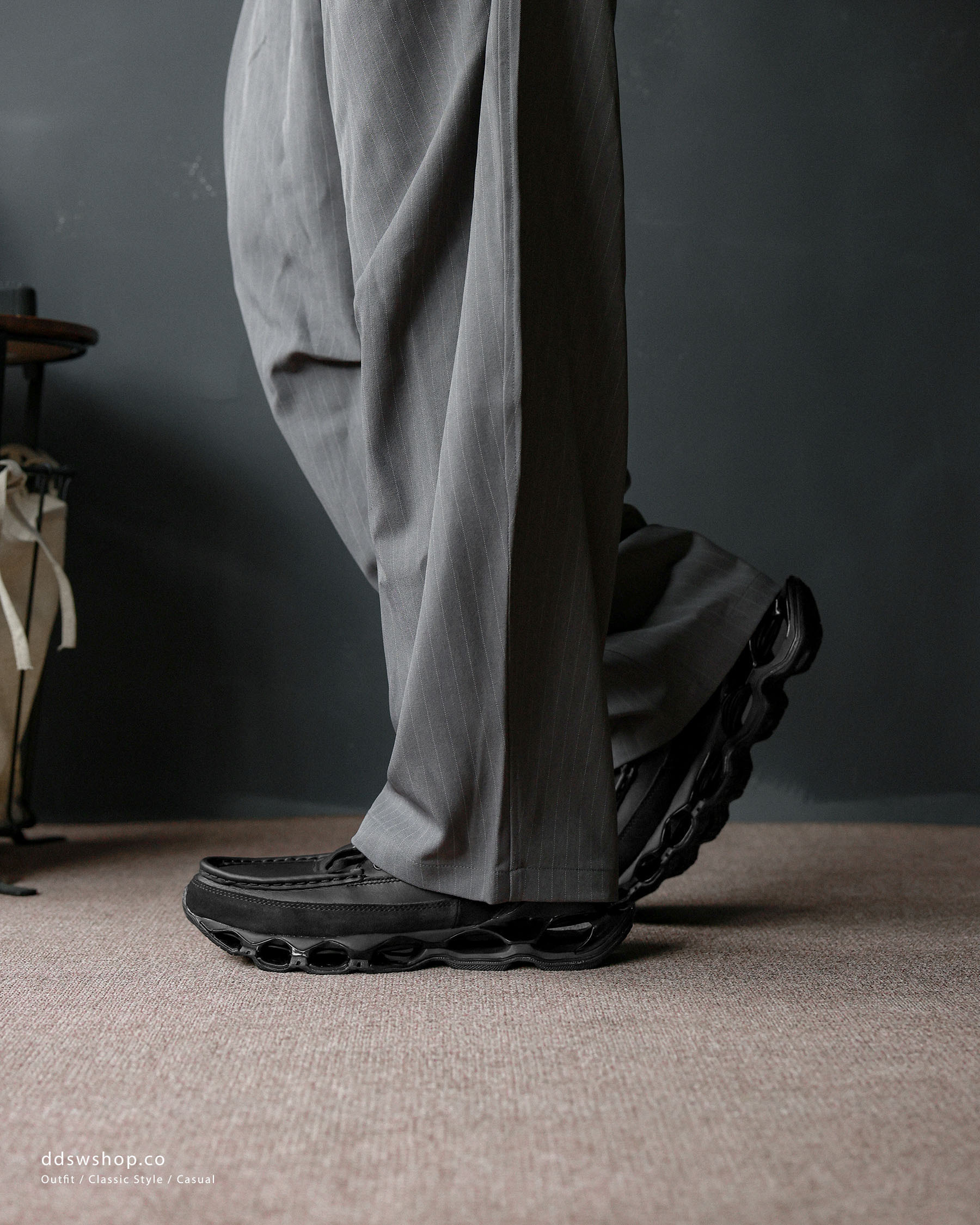 "代購" Mizuno Wave Prophecy Moc "Black" 黑色樂福鞋 D1GD261401