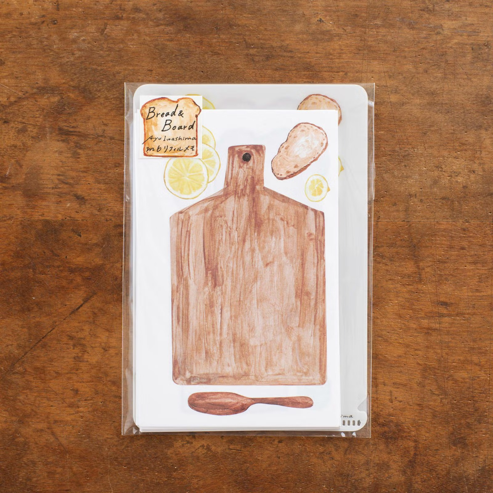 手紙社｜Ayu Iwashima・M6 插畫內頁組「Bread&Board」/ 手紙社 JAPAN