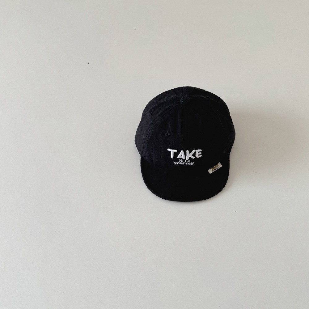 TAKE英字鴨舌帽