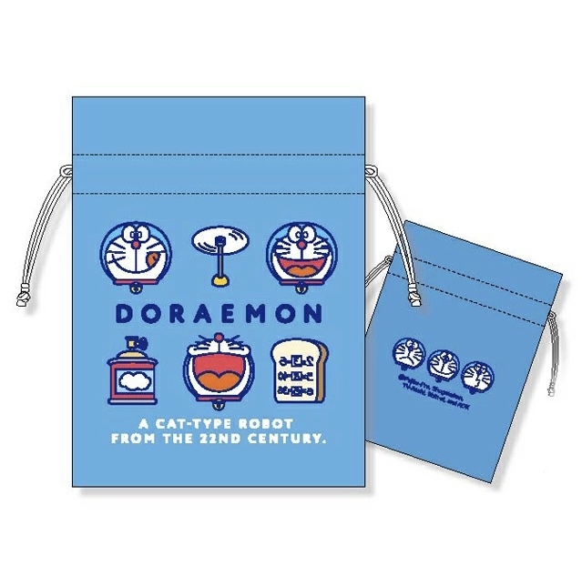 JP 多啦A夢 迷你索袋 法寶款深藍色 6717