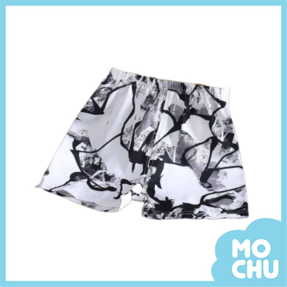 薄款休閑短褲-碎石