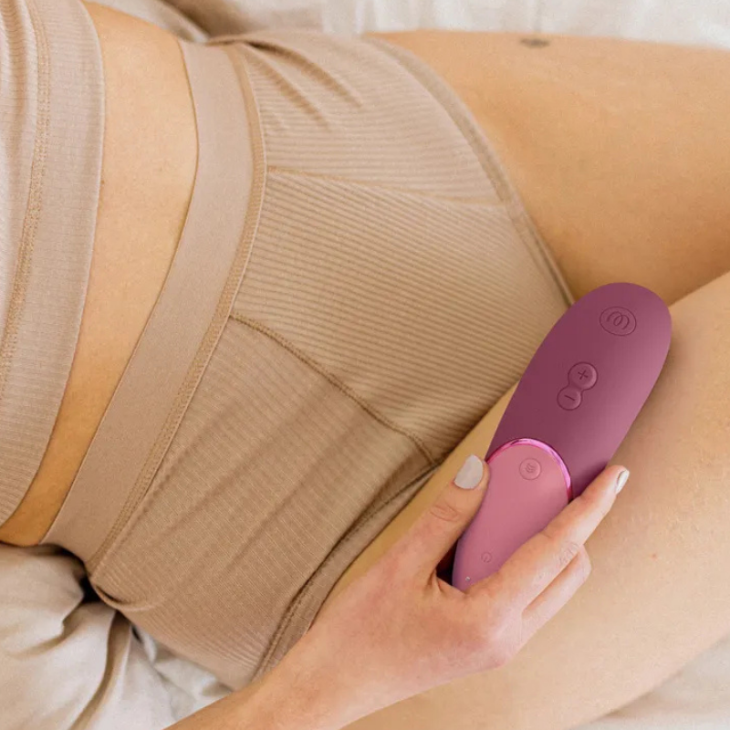 Womanizer Next 3D 陰蒂吸啜器 暗粉色