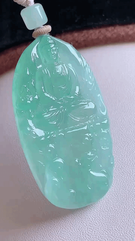 295728 翡翠冰晴大日如來