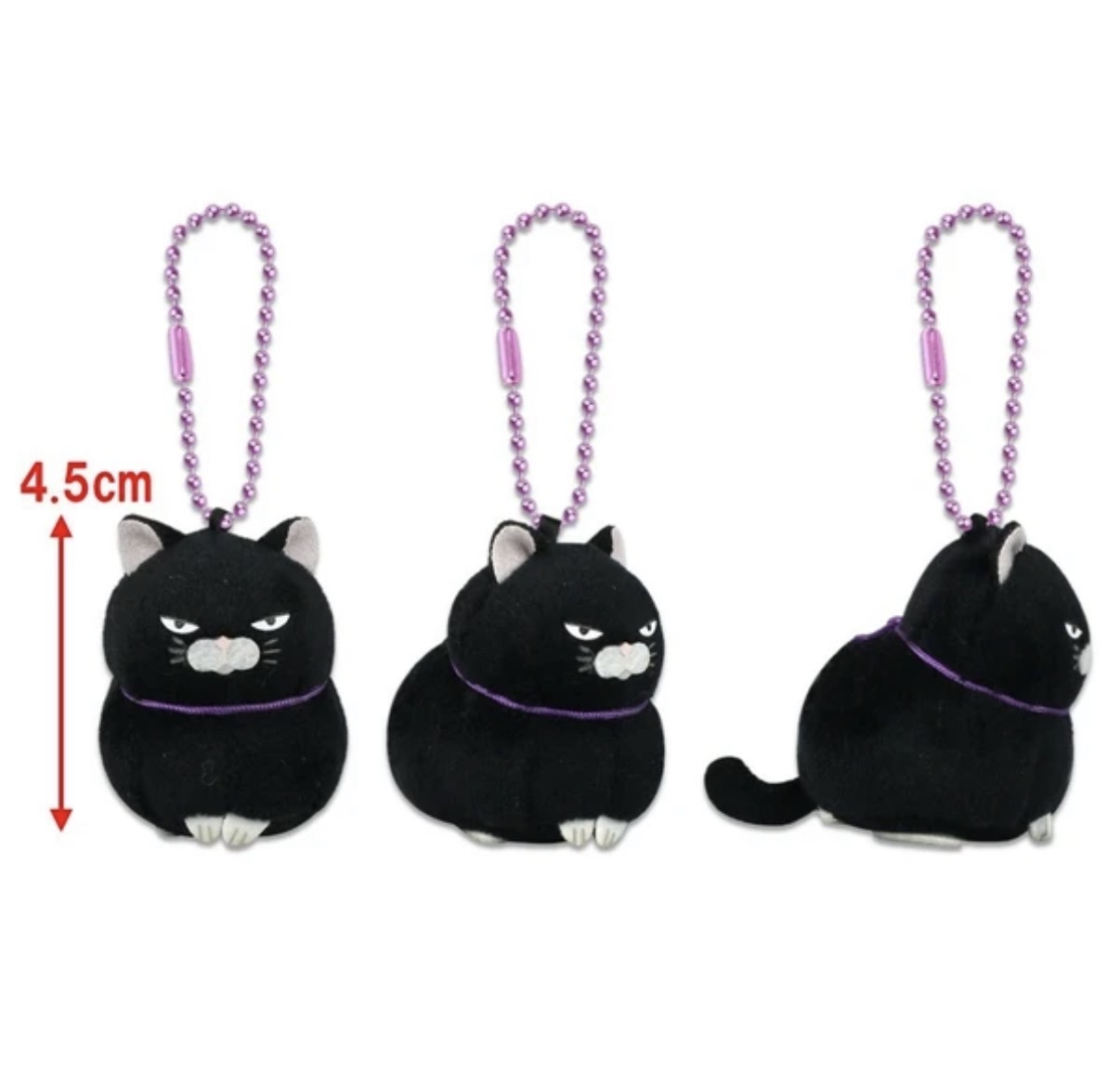 JP 黑貓迷你公仔吊飾 5317