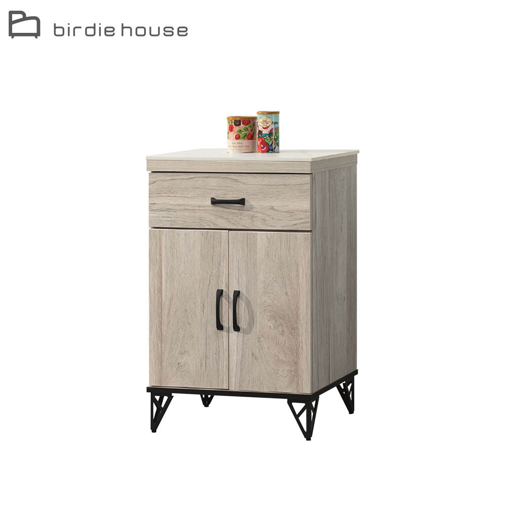 柏蒂家居-哈德克2尺二門一抽岩板小展示櫃/收納置物矮櫃