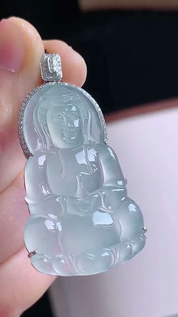 295729 翡翠高冰觀音
