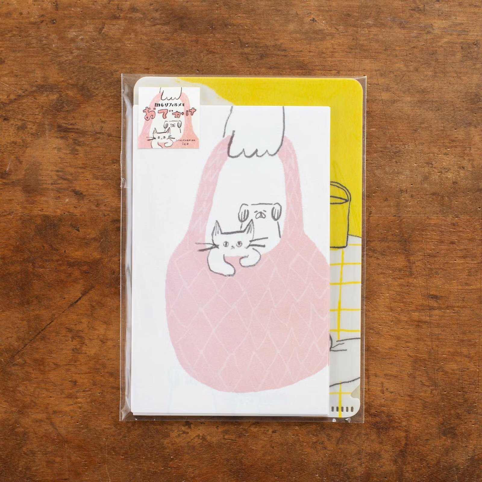 手紙社｜ico・M6 插畫內頁組「外出」/ 手紙社 JAPAN