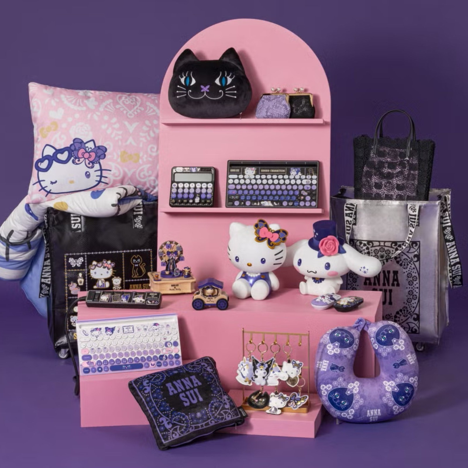 台灣超商限定ANNA SUI X 三麗鷗時尚聯名