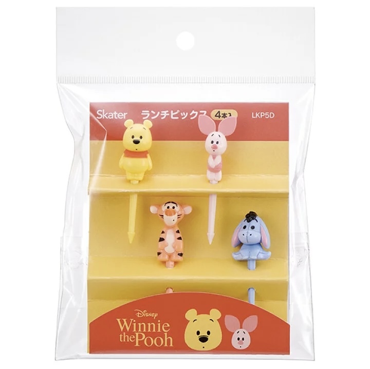 JP Pooh Family 可重用環保籤 4P 0389