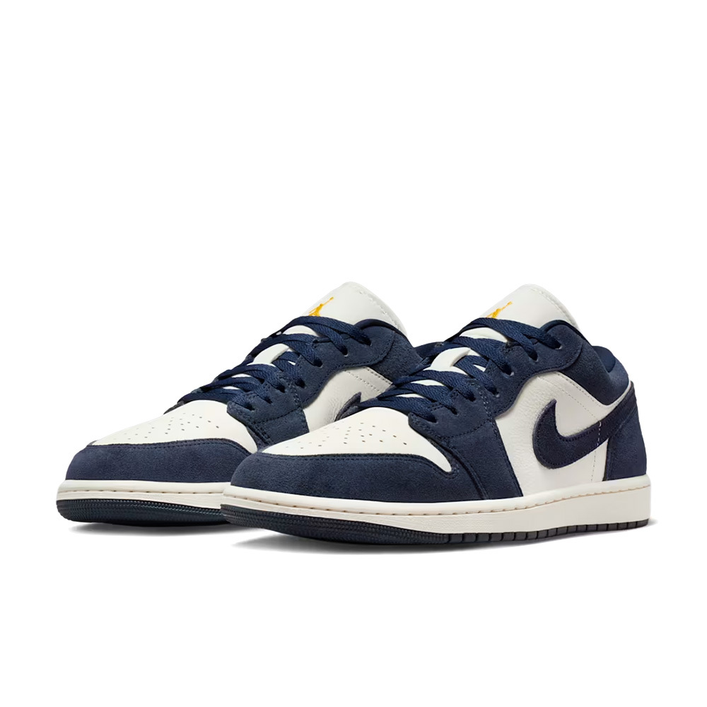 Nike Air Jordan 1 Low SE 麂皮 黑曜石藍 AJ1 喬丹 休閒鞋 男鞋 IO7448-400