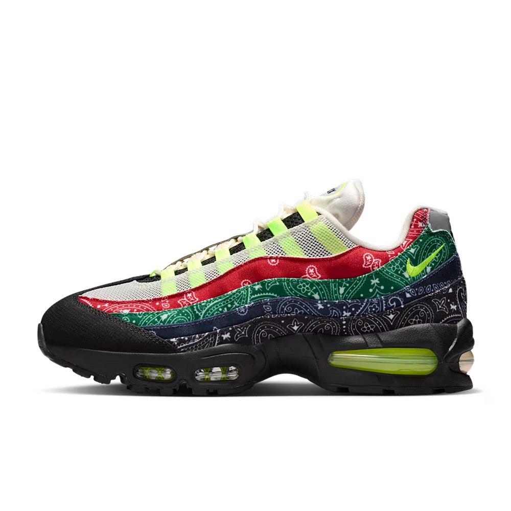 Nike Air Max 95 OG 拼接變形蟲 層次 街頭 反光 運動鞋 男鞋 IQ0620-100
