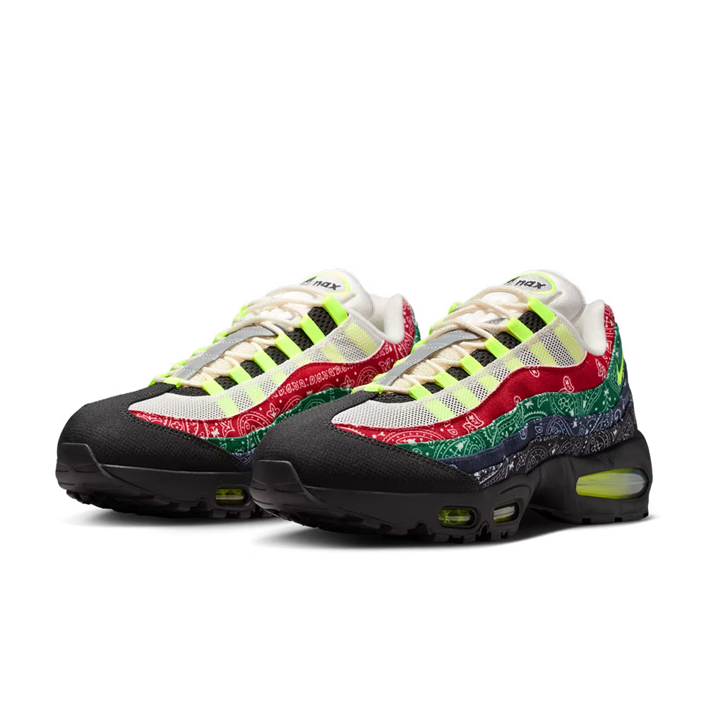Nike Air Max 95 OG 拼接變形蟲 層次 街頭 反光 運動鞋 男鞋 IQ0620-100