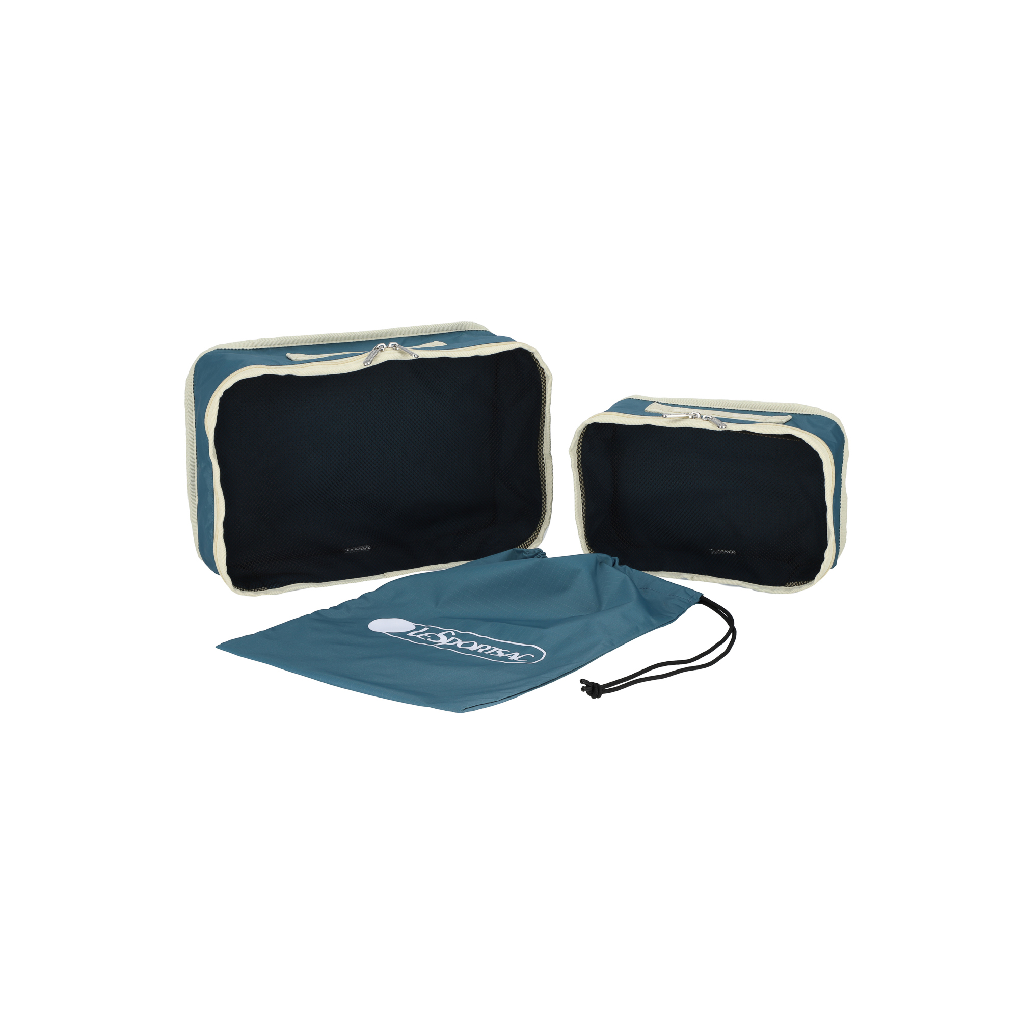 旅行收納袋組合 (BLUE INDIGO/ BEIGE)