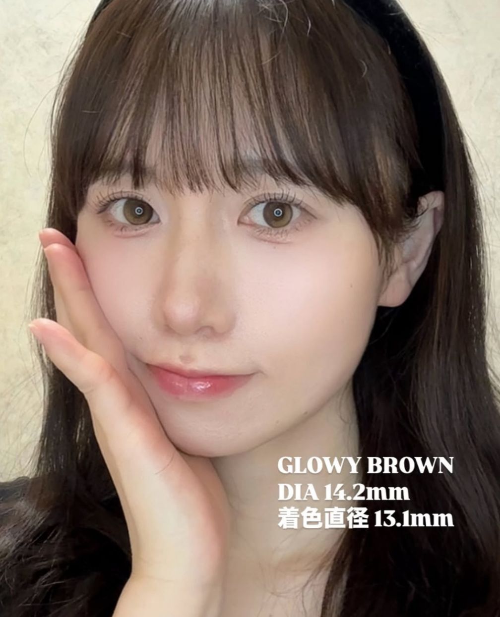 OLENS Eyelighter Glowy 1 Month Brown 琉璃棕｜月拋彩妝隱形眼鏡｜每盒2片