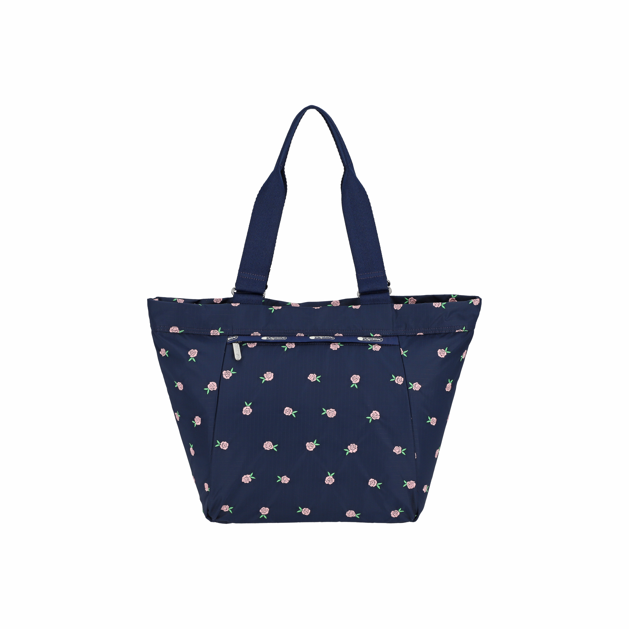 中型托特包 (PINK ROSES EMBROIDERY)