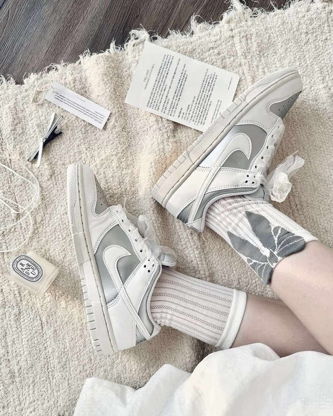 (預訂) Nike Dunk Low Next Nature - Sheer Lace Metallic Platinum