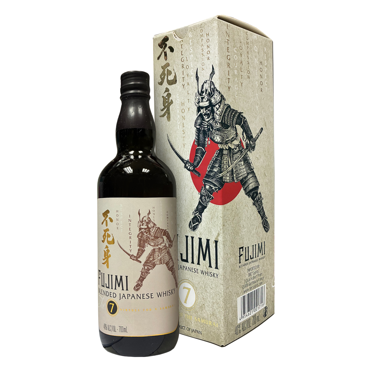不死身 Fujimi The 7 Virtues Blended Japanese Whisky 40%