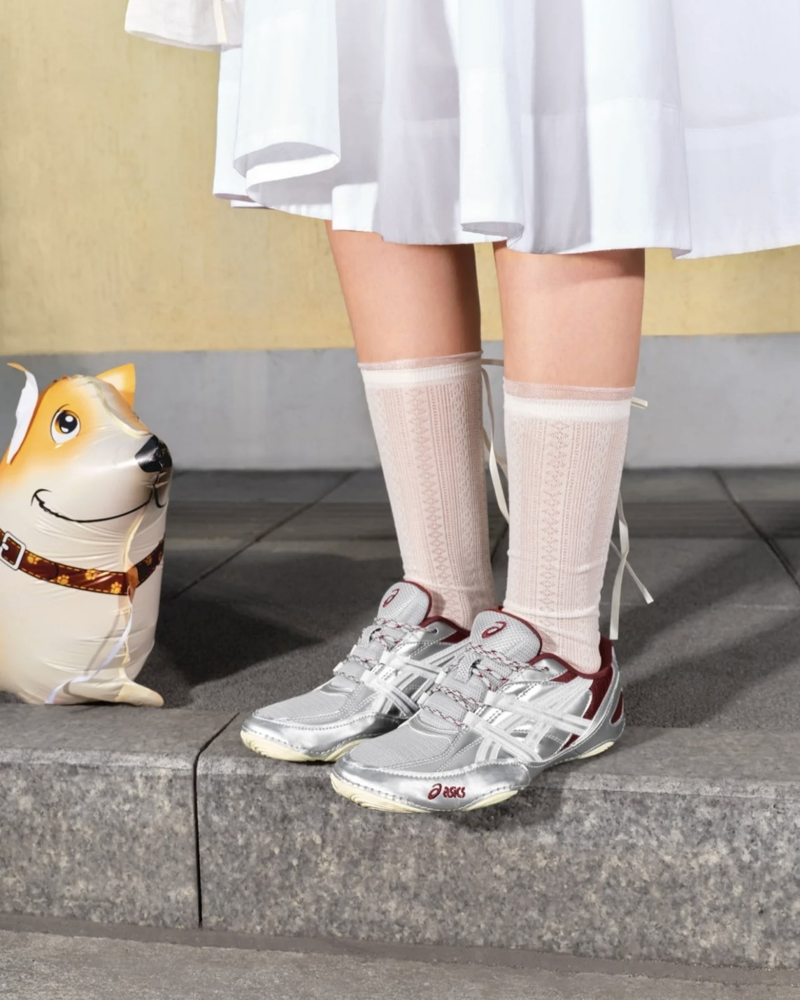 【預購】ASICS HYPERSYNC 復古銀紅 1203A879020