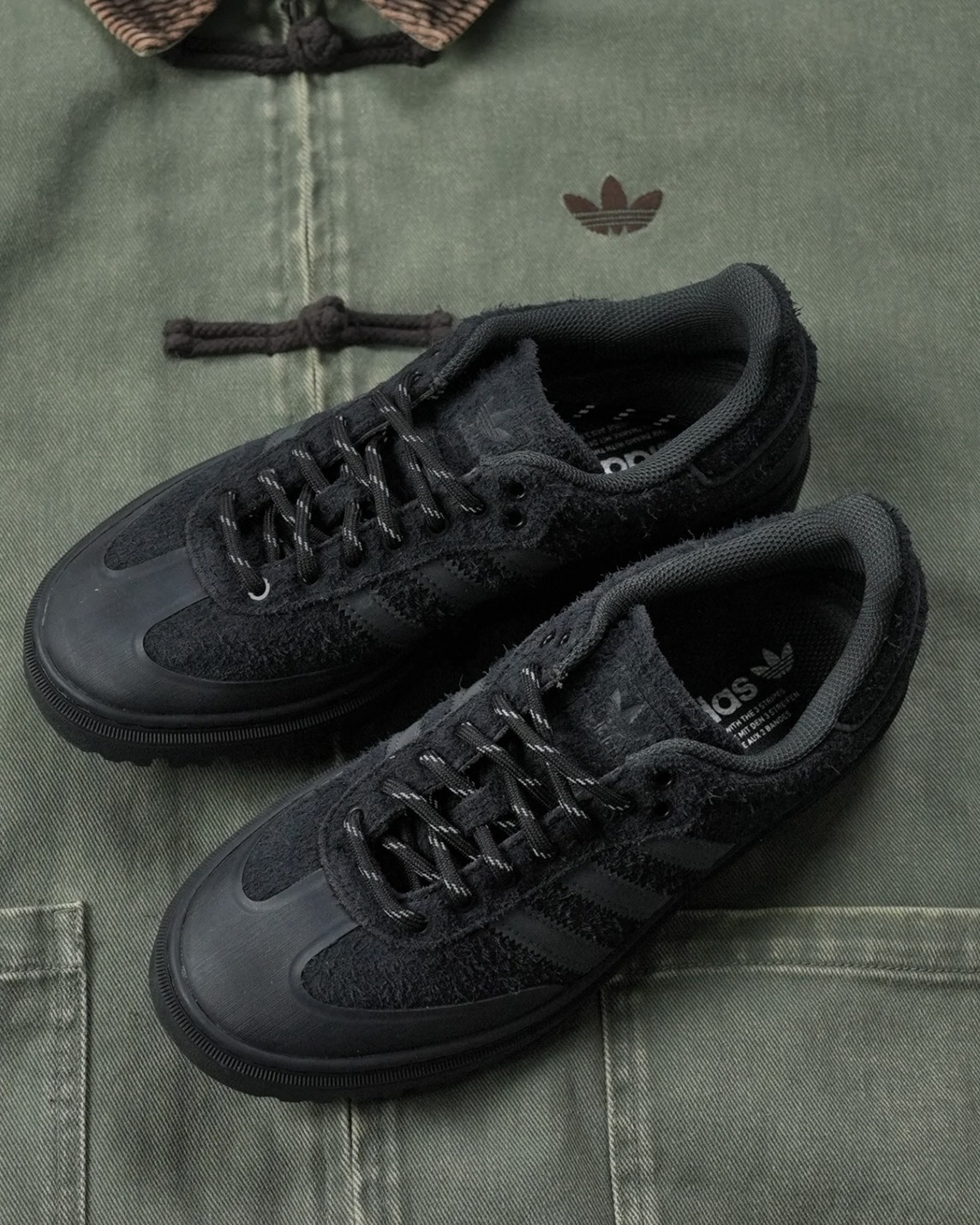 【預購】ADIDAS ORIGINALS SAMBA 全黑 JR5704