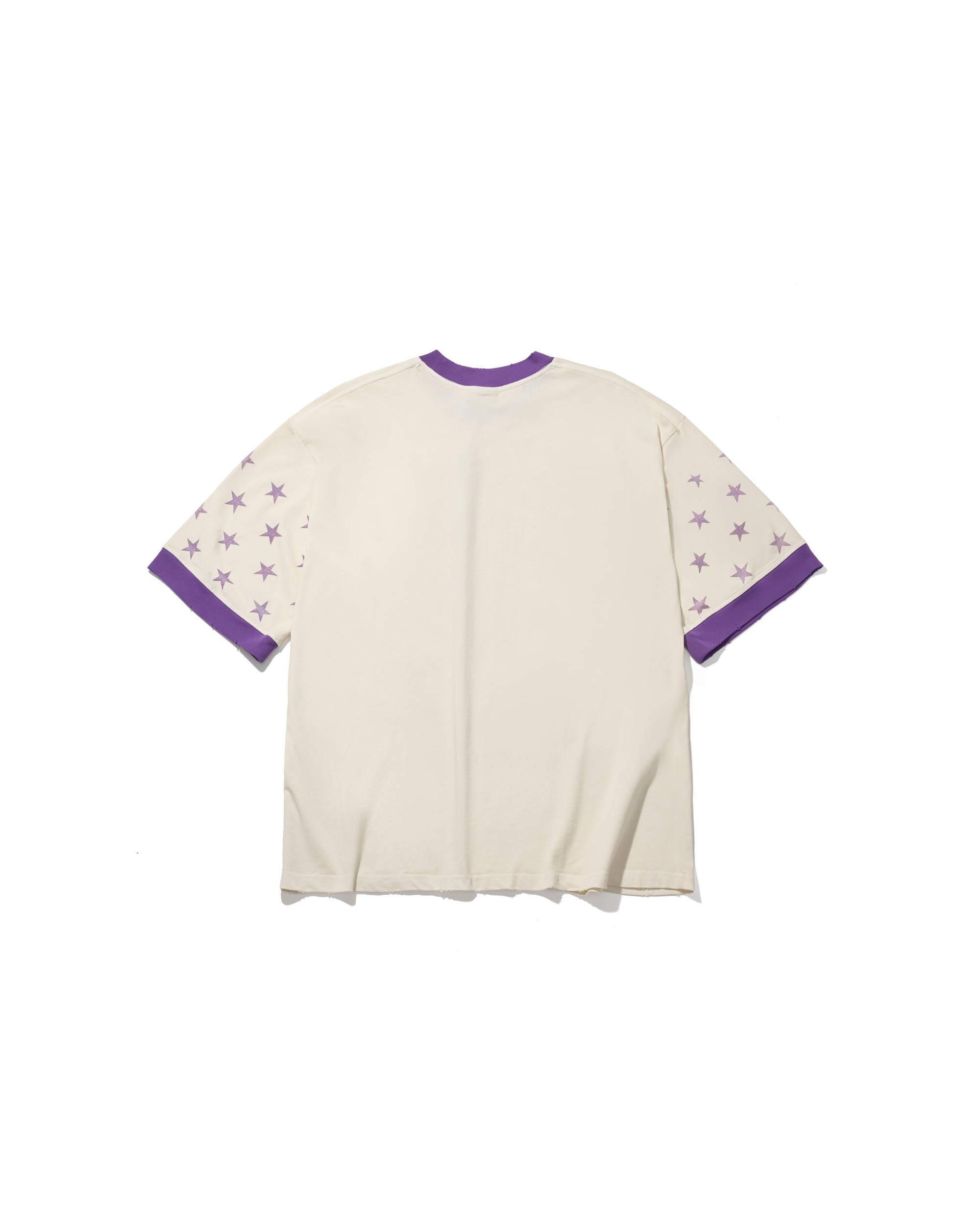 AES HALF SLEEVE BALD EAGLE VINTAGE WASHED OVERSIZE TEE