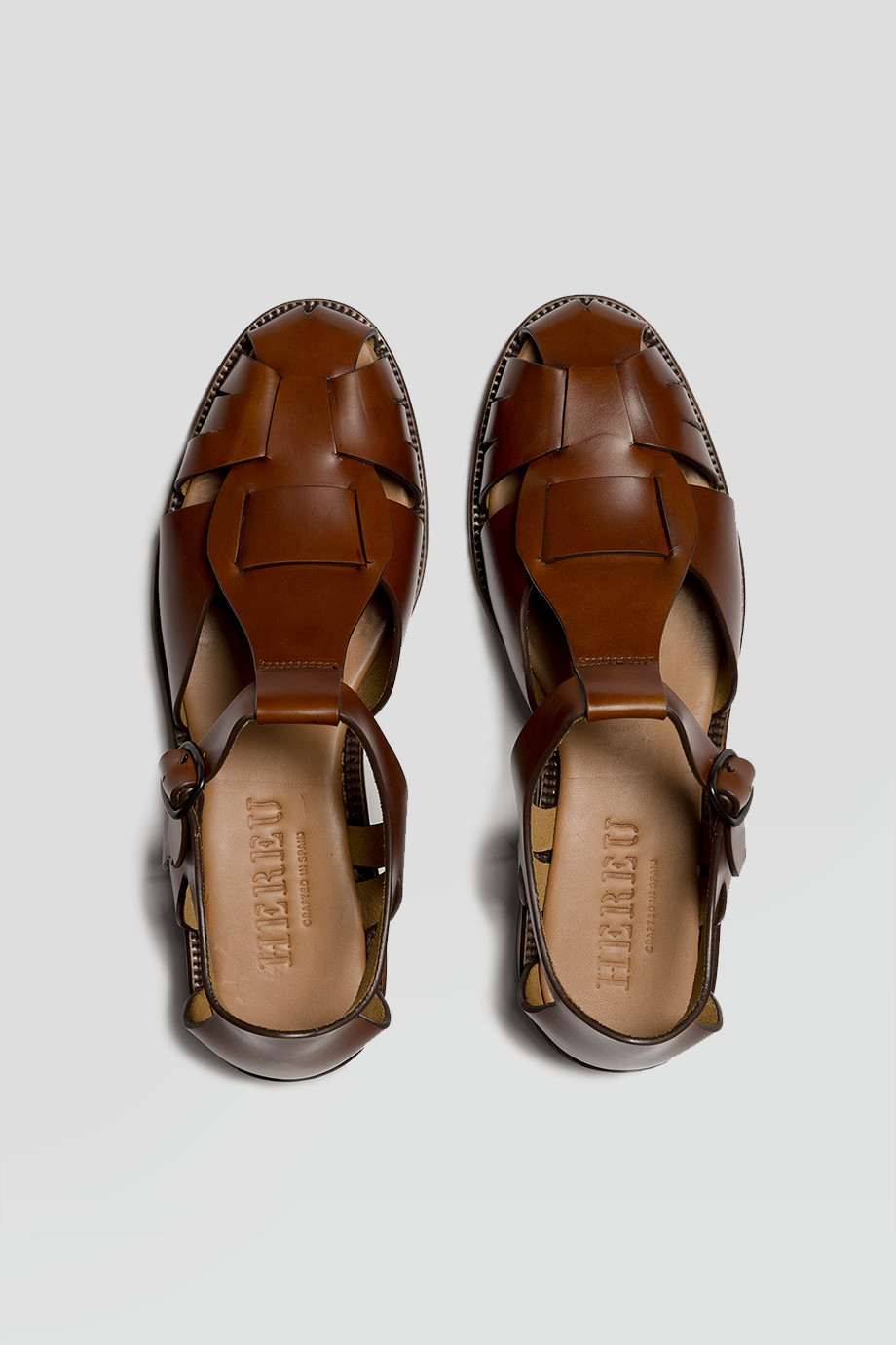 HEREU｜PESCA 真皮鏤空漁夫涼鞋