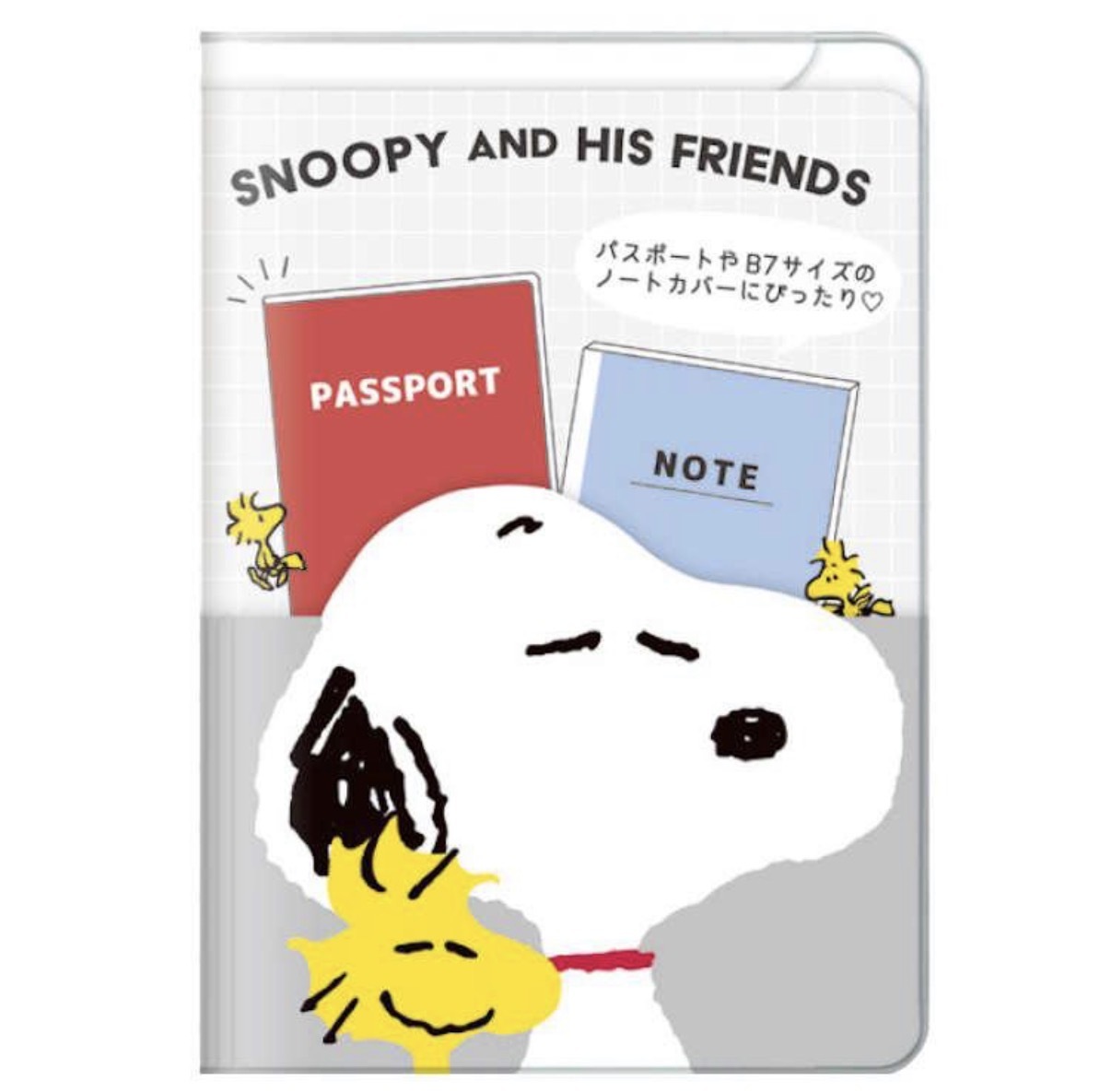 JP Snoopy 造型護照套 9329