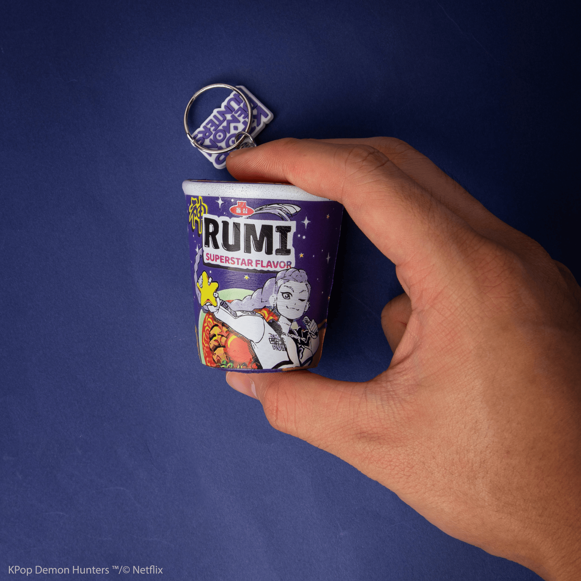 KPop 獵魔女團 - 捏捏鑰匙圈－Rumi 超級巨星風味拉麵
