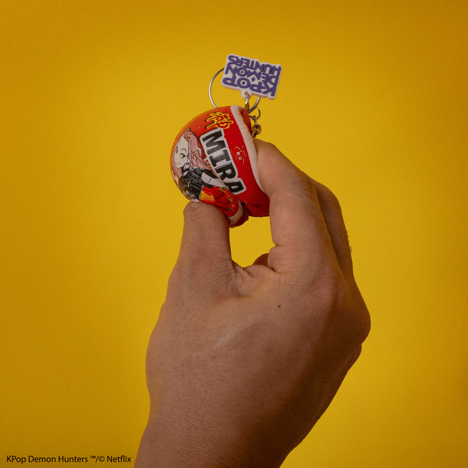 KPop 獵魔女團 - 捏捏鑰匙圈－Mira 香料女王風味拉麵