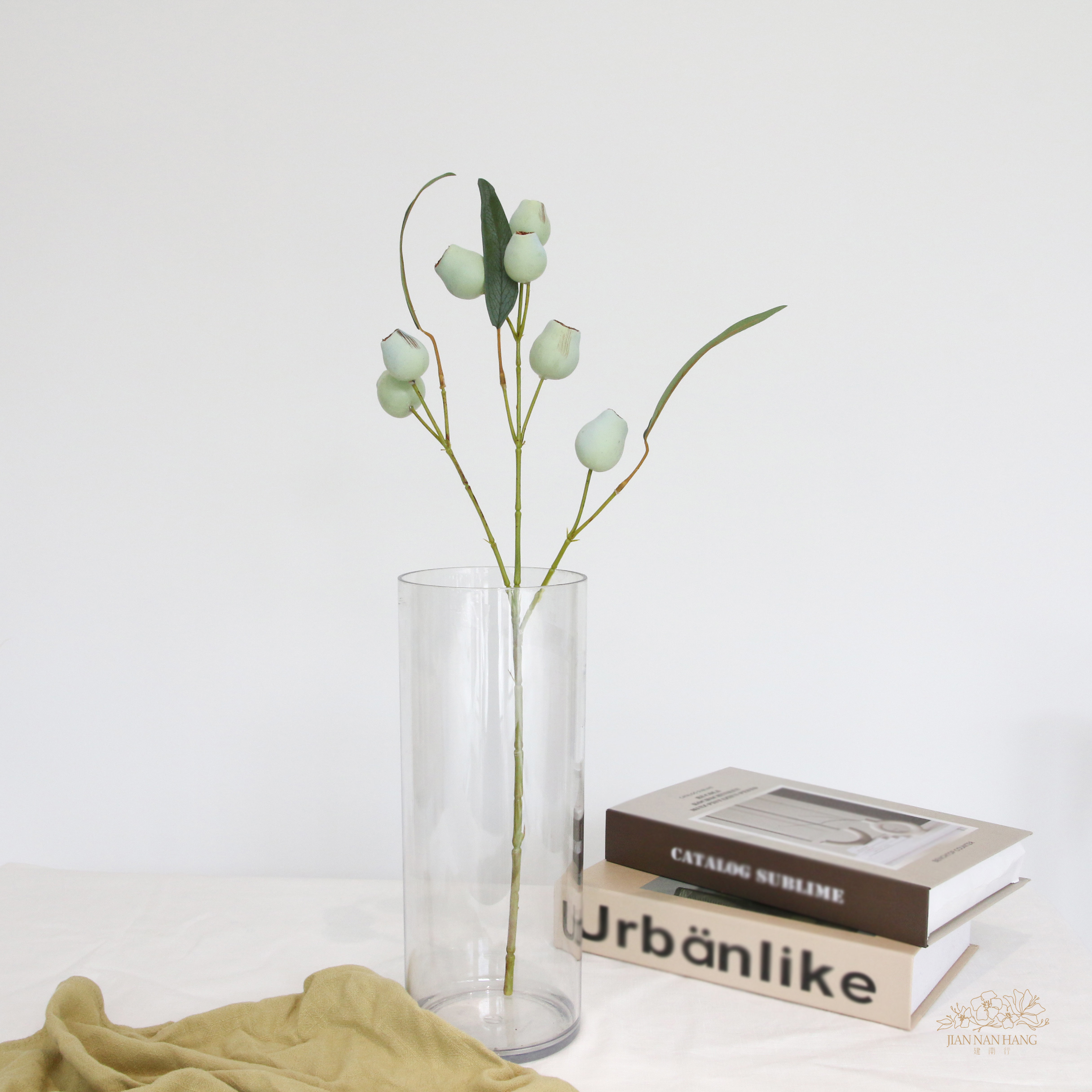 人造葉 細葉尤加利漿果枝