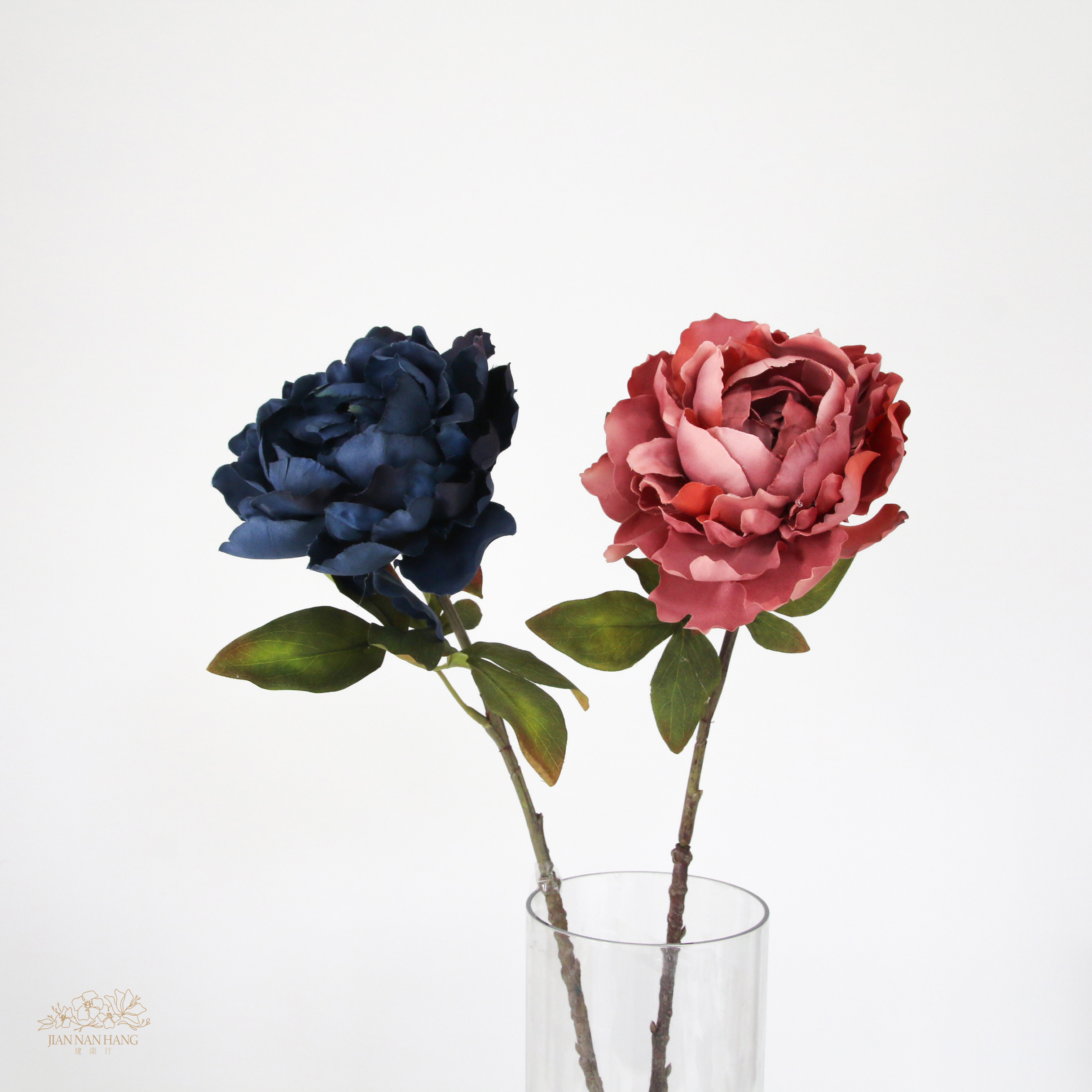 人造花 單瓣牡丹 2色