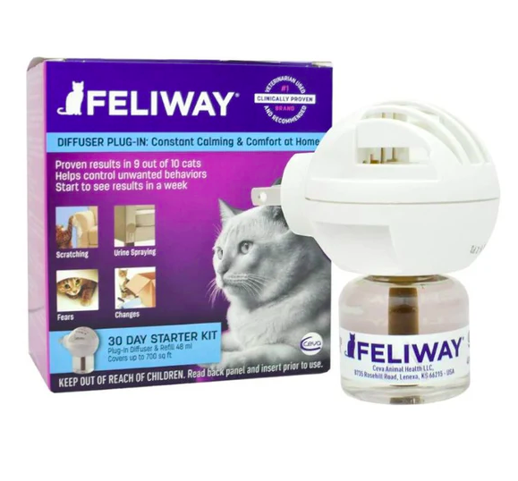 Feliway  - Classic 貓用情緒安定香薰插電式擴散器套裝