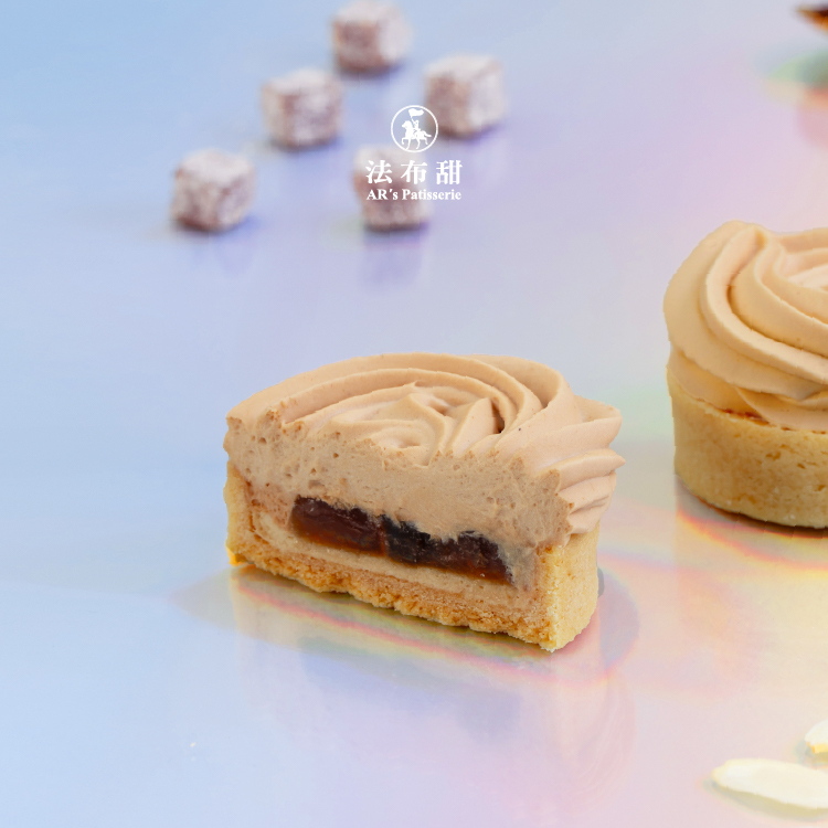 法式玫瑰塔│黑糖珍珠伯爵奶茶塔│香醇伯爵紅茶香