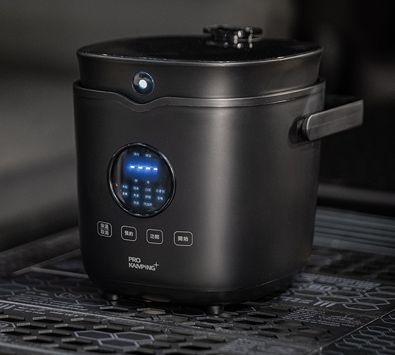 Pro Kamping 領航家｜黑釜陶瓷電子鍋 PK-EC4W2L 1.6L 四人份電鍋